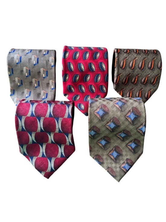 Jz Richards Other - J.Z. Richards for Nordstrom 100% Silk Handcrafted Ties – Set of 5